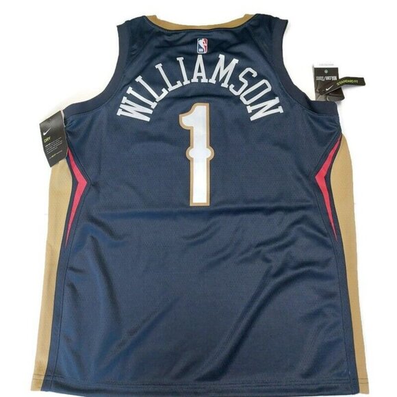 Nike New Orleans Pelicans Zion Williamson Swingman Jersey Mens Size 48 Large - Picture 6 of 9